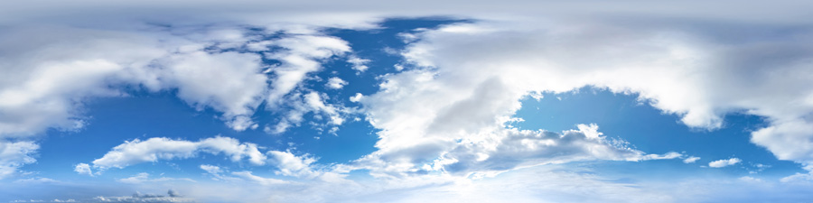 Панорама с воздуха (достройка неба)