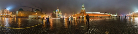 Красная Площадь. Ночь. Москва. Фотография.