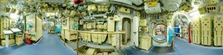 Электрический отсек подводной лодки Б-396. Москва. Фотография.