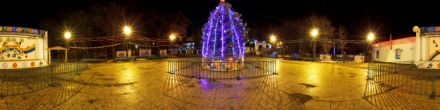 Новогодняя елка. Таганрог. Фотография.