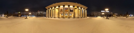 Оперный театр. Новосибирск. Фотография.