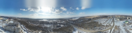 Вид на р. п. Усть-Донецкий с ю. з. стороны. Фотография.