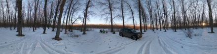 Стоянка на Десне. Зима 2017. Кладьковка. Фотография.