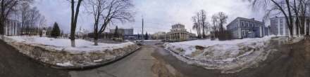 Шереметевский проспект, Научная библиотека. Иваново. Фотография.