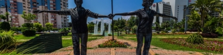 фонтан в  парке Гези. Анталия. Фотография.
