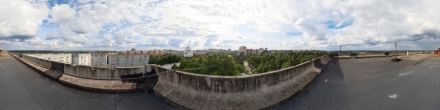 Крыша на ул. Кутузова. Фотография.