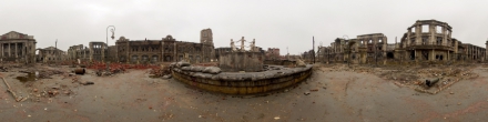 Съемочная площадка фильма Федора Бондарчука - &quot;Сталинград 3D&quot;. Сапёрный. Фотография.