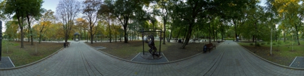 Парк кованных фигур в Донецке. Фотография.