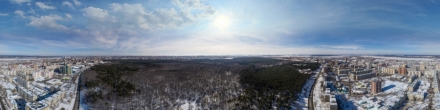 Черняевский лес весной. Фотография.