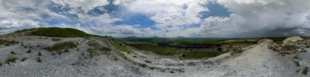 Гора Кинжал. Вид с борта карьера (056). Гора Кинжал. Фотография.