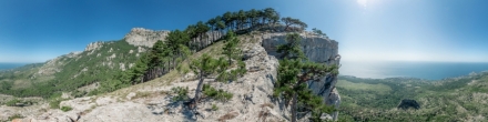 Вершина скалы Шаан-Кая. Фотография.