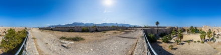 Киренийская крепость, вид с крепостной стены, Кипр.. Фотография.