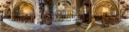Аббатство Беллапаис. Внутри церкви. Северный Кипр.. Фотография.