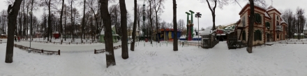 Зимний парк 2019. Фотография.