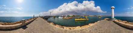 Набережная Айя-Напы, Кипр.. Фотография.