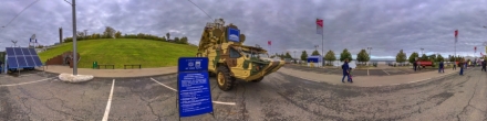 Выставка военной техники заводов Удмуртии. Фотография.