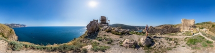 Генуэзская крепость Чембало, Балаклава, Крым.. Балаклава. Фотография.