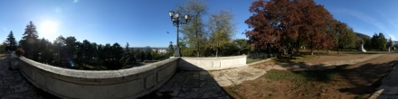 Эльбрус от памятника Лермонтову. Фотография.