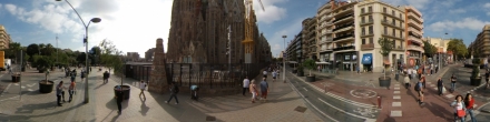 Храм Святого Семейства.La Sagrada Família, Барселона Испания. Барселона. Фотография.