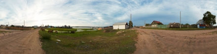 Виды поселка Усть-Баргузин. Фотография.
