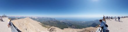 Гора Тахталы (Олимп). Панорама со смотровой площадки.. Фотография.