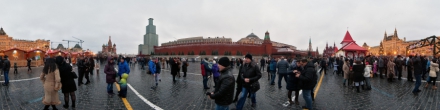 Красная площадь в январе 2015 года. Москва. Фотография.