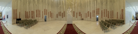 Музей-мемориал В.И.Ленина. Торжественный зал. Фотография.