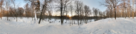 Зима в Удельном парке - 1. Санкт-Петербург. Фотография.