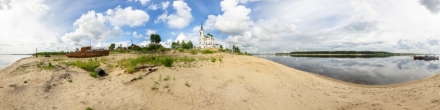 Вид на Благовещенский собор, Город Сольвычегодск, Россия, http://www.solimus.ru. Фотография.