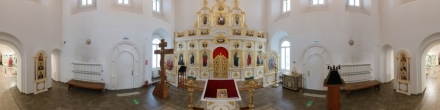 Церковь Живоначальной Троицы, главный предел. Енисейск. Фотография.