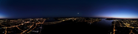 Ночная Кострома. Фотография.