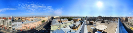Saint-Petersburg, Ligovsky prospekt 74, View grom Roof, Loft Project ETAGI . Фотография.