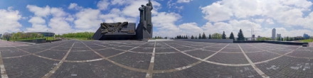 Мемориал “Освободителям Донбасса”. Фотография.