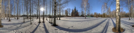 Храм в Черкизово. Фотография.