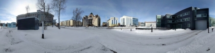 Улица Ленина. Ханты-Мансийск. Фотография.