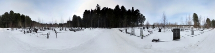 Кладбище 2. Ханты-Мансийск. Фотография.