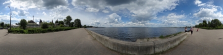 Набережная Селигера. Фотография.