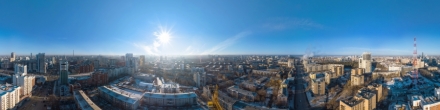 Строящееся здание на Гурзуфской_2. Екатеринбург. Фотография.