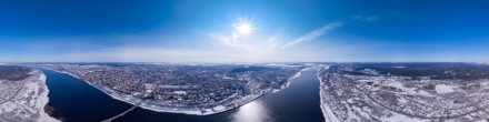 Как бы ледоход у Перми. Пермь. Фотография.