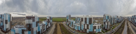 прокладка Комендантского проспекта. Санкт-Петербург. Фотография.