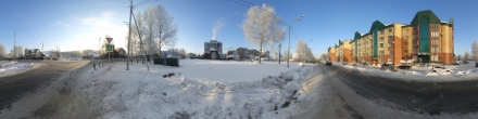 Ул. Доронина - ул. Чехова. Ханты-Мансийск. Фотография.