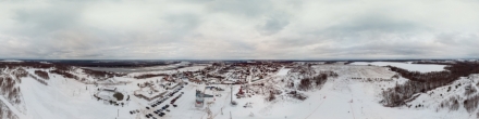 Хабарское. Учебный склон. Фотография.