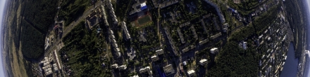Нововоронеж. Школа №4. h=500m. Фотография.