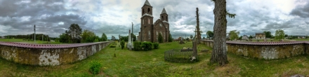 Рубяжэвічы. Касцёл Святога Юзафа рамесніка #1.. Рубежевичи. Фотография.
