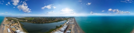 Пляж , Новофедоровка, Сакский район, Крым. Новофедоровка. Фотография.