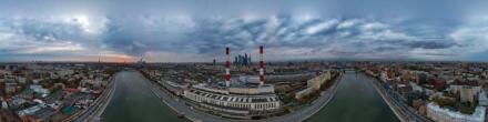 Москва. Бережковская набережная. Москва. Фотография.