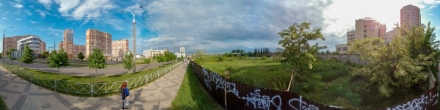 Екатерининская клиника - За забором. Краснодар. Фотография.