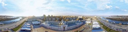 Нижегородская Ярмарка. Нижний Новгород. Фотография.