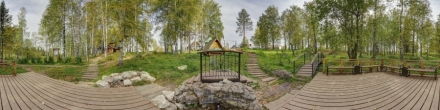 100 самых интересных достопримечательностей Удмуртии: Исток реки Кама. с.Кулига. Фотография.