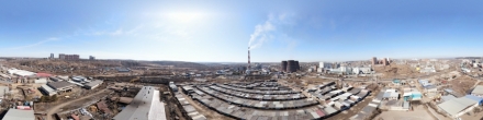 ТЭЦ Синюшка. Иркутск. Фотография.